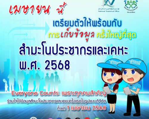 สำมะโนประชากรและเคหะ พ.ศ. 2568